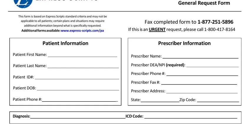 portion of fields in express scripts quantity limit exception form cancer medication