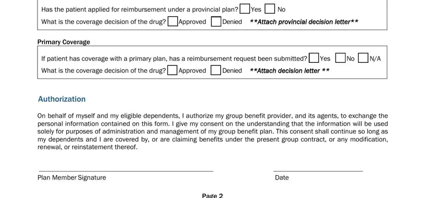 Completing express scripts pa form step 2