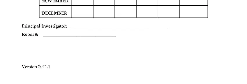 Filling in eyewash weekly form part 2