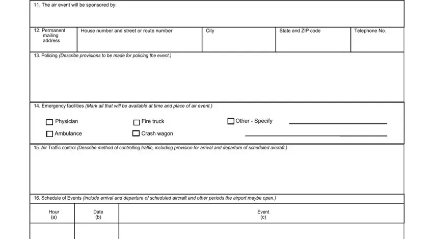 part 3 to entering details in faa waiver application