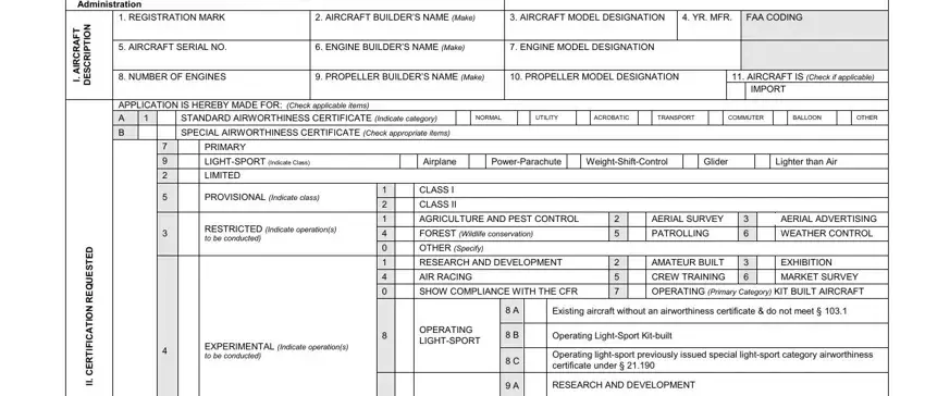 faa form airworthiness gaps to complete