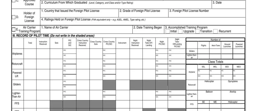 part 2 to completing faa 8710 form