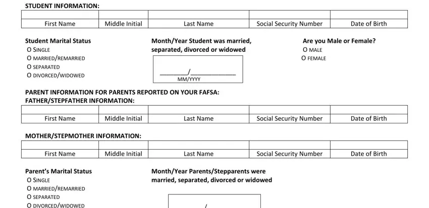 portion of gaps in fafsa ed gov login page