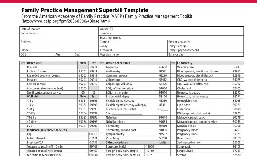 stage 1 to writing superbill template printable