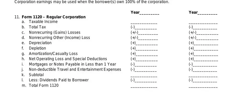 part 5 to filling out income calculation worksheet