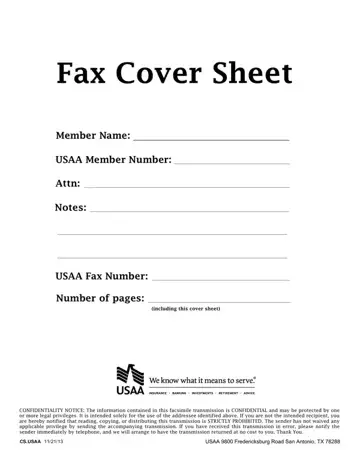 Fax Cover Sheet Form Preview