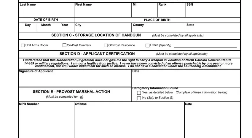 writing fort bragg pmo 1380e part 1