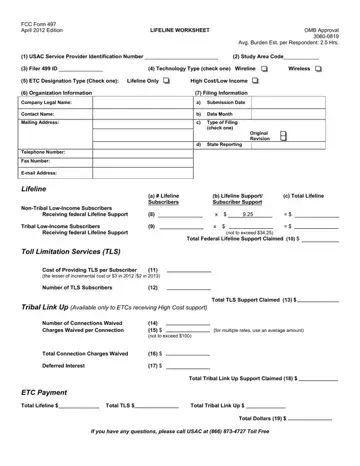 Fcc Form 497 Preview