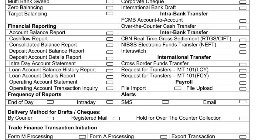 part 2 to entering details in fcmbonline