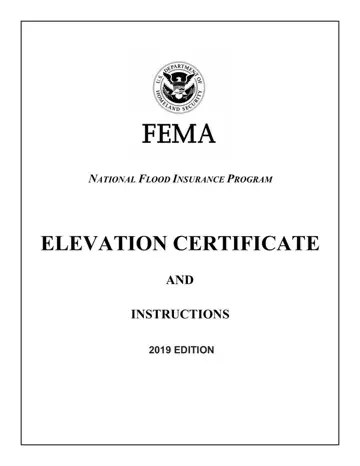 Fema Elevation Fillable Preview