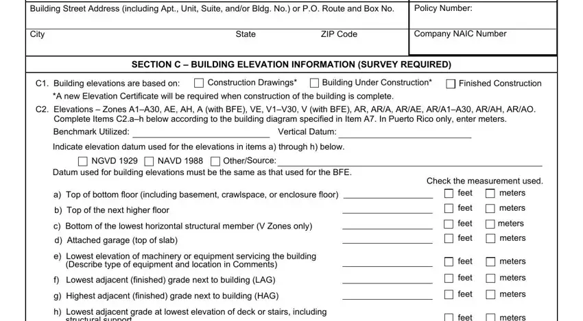 stage 4 to entering details in fema elevation printable