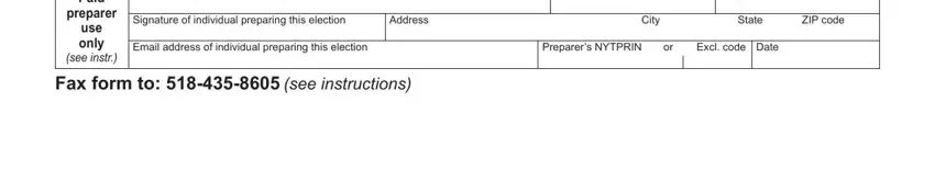 step 3 to filling out 1996