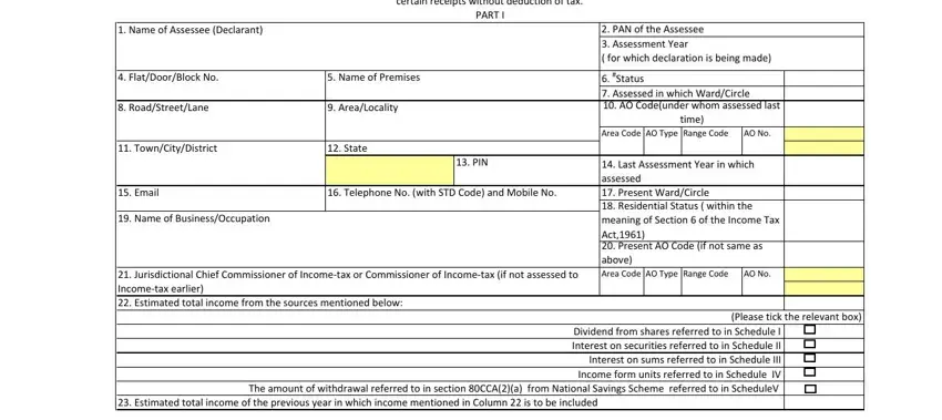 stage 1 to completing form 15g fill online