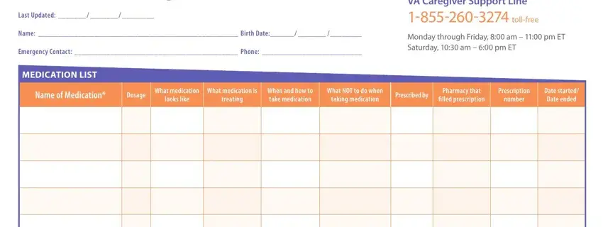 medication log sheet pdf blanks to consider