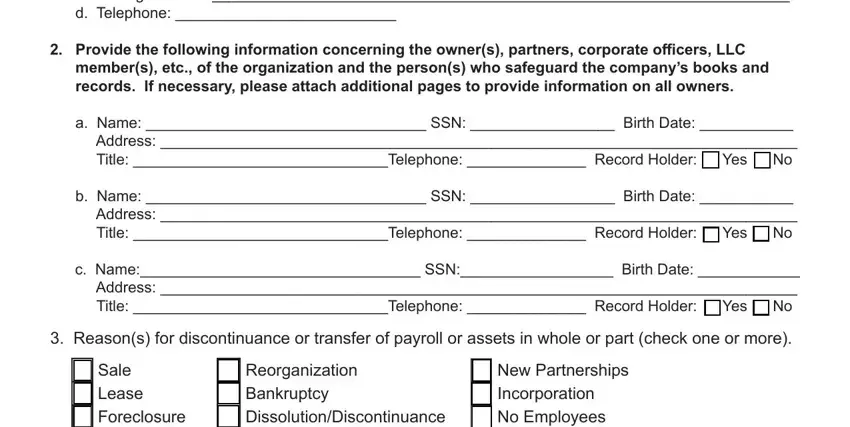 step 2 to entering details in uia 6347 form michigan pdf