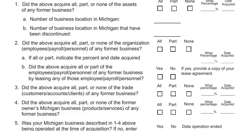 Completing form 6347 part 5