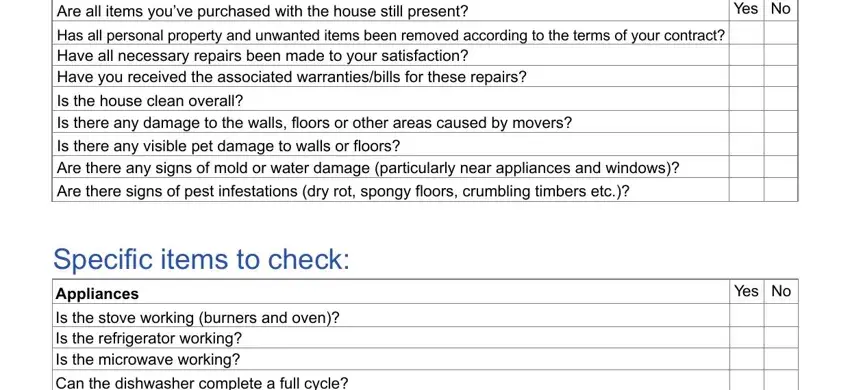 Things to Buy for a New House Checklist PDF Form - Fill Out and