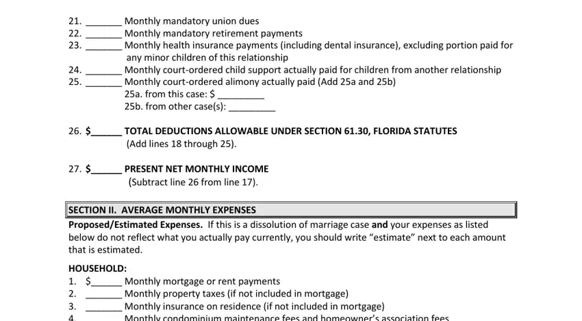 divorce financial affidavate for duval county aFromthiscasebFromothercases blanks to complete