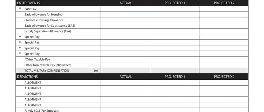 Financial Planning Worksheet For Career PDF Form - FormsPal