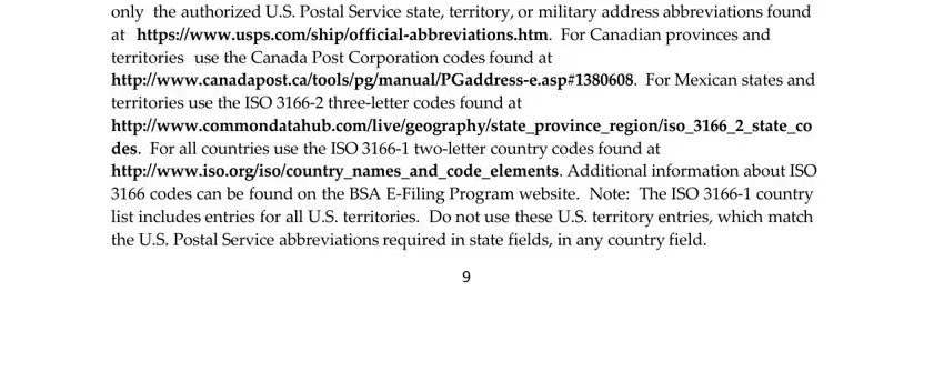 part 5 to entering details in Fincen Form 114