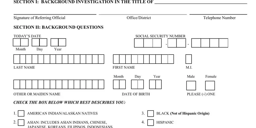 step 2 to completing nyc doe fingerprint referral form