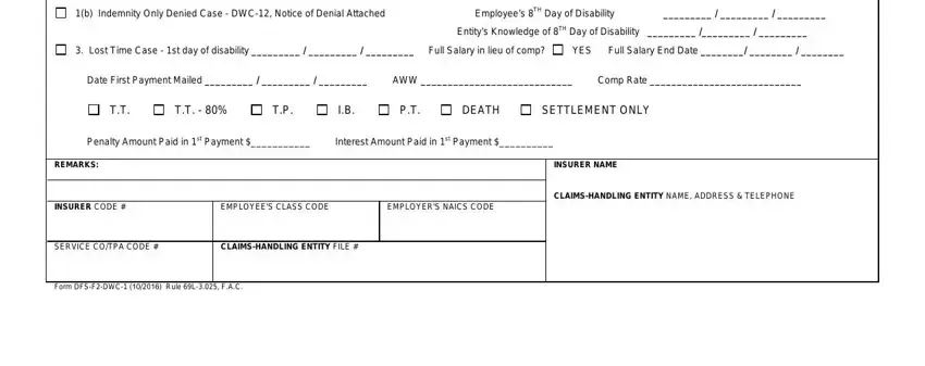 Filling out first report of injury form part 3