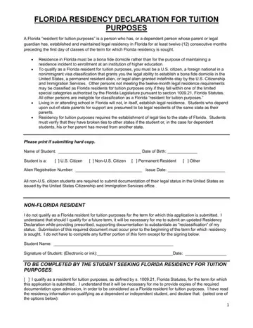 Fiu Residency Form Preview