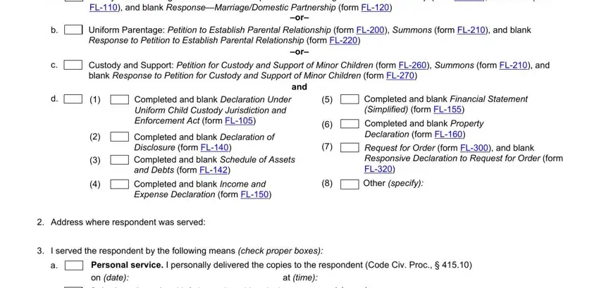 Fl 115 Proof Of Service ≡ Fill Out Printable PDF Forms Online