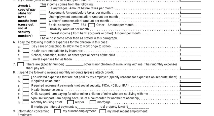 Entering details in form fl 155 for california stage 2