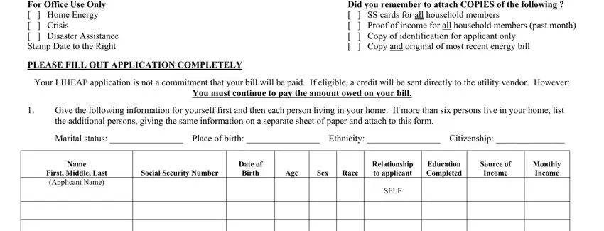 printable liheap application dade county spaces to fill in