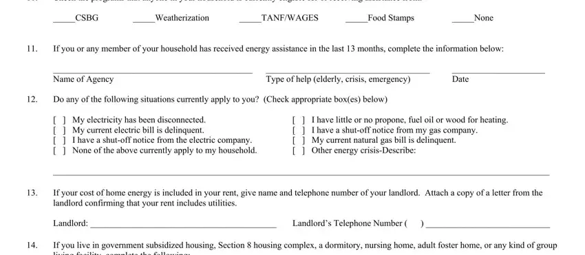 Entering details in printable liheap application dade county step 5