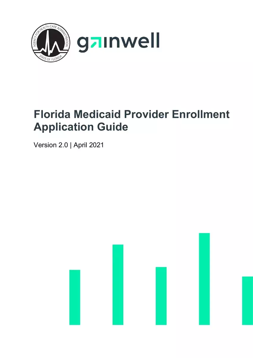 Fl Provider Application first page preview