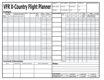 Flight Plan Form Preview