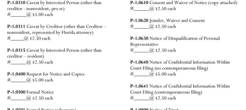 step 4 to finishing flssi forms probate pdf