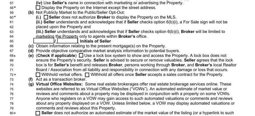 Filling out florida realtor listing agreement part 4