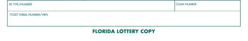 part 3 to finishing florida lotto winner claim form