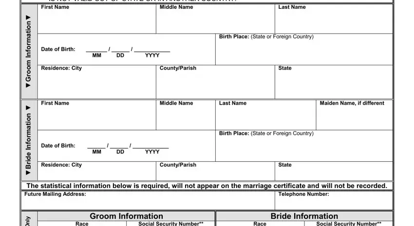 Florida Marriage Application ≡ Fill Out Printable Pdf Forms Online 5353