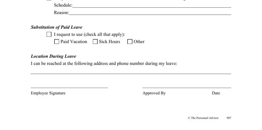 Fmla Leave Form ≡ Fill Out Printable PDF Forms Online