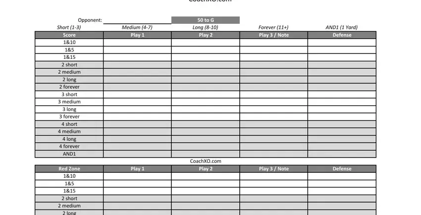 part 4 to completing football play call sheet template