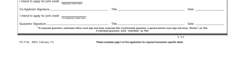 part 3 to entering details in ford business credit form pdf