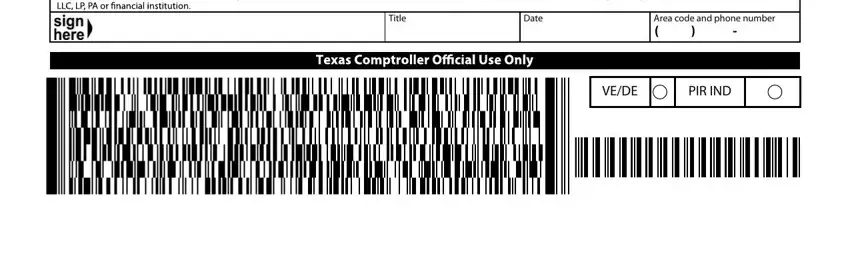 stage 3 to completing texas form 05 102 instructions 2020