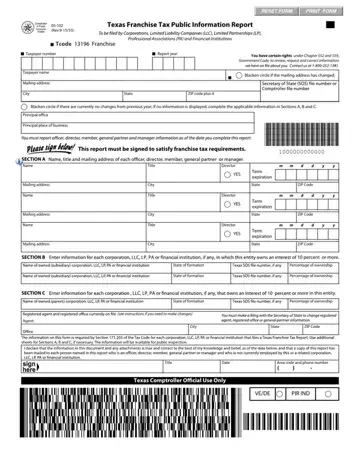 Texas Form 05-102  Preview