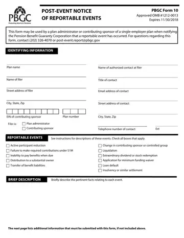 Form 10 Notice Preview