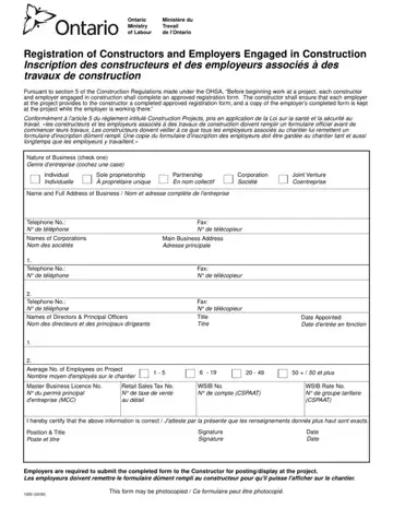 Form 016-1000E Registration Of Constructions Preview