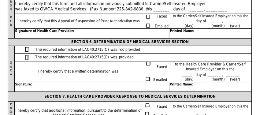 part 5 to entering details in lwc 1010 form