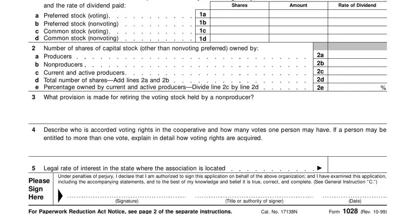 part 2 to finishing what is form 1028