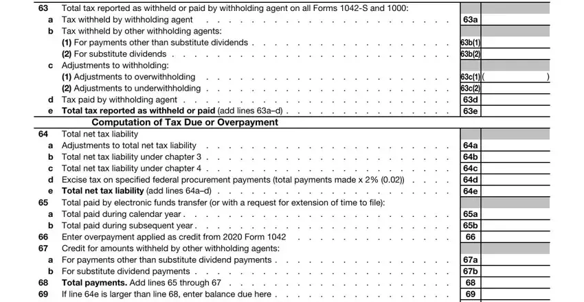part 4 to filling out irs withholding tax form