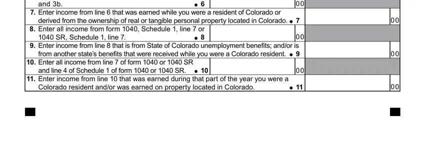 stage 2 to entering details in co form 104pn sample