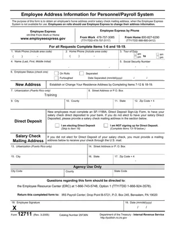 Form 12711 Preview
