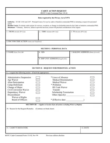 Form 131 R Preview
